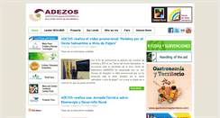 Desktop Screenshot of adezos.es