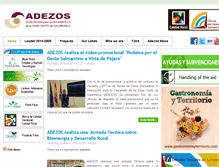 Tablet Screenshot of adezos.es